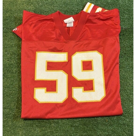 Puma Other - Vintage Kansas City Chiefs jersey mens XL red puma donnie edwards oversize 33